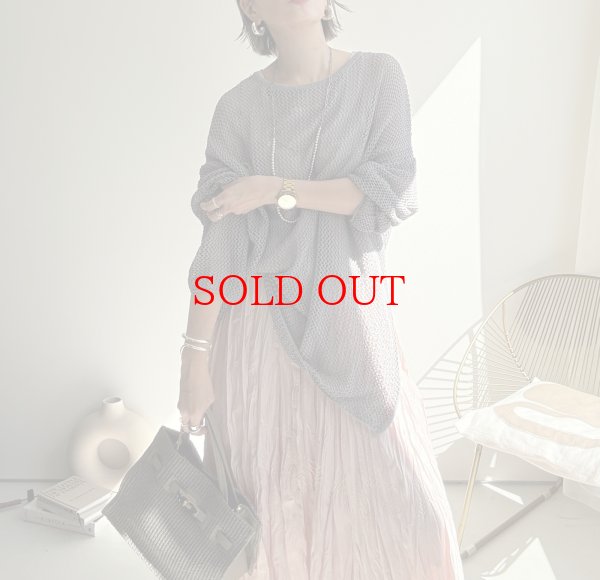 画像20: ●メーカー在庫限り●短期掲載【8/27 LIVEアイテム】サイドスリットメッシュプルオーバー (20)