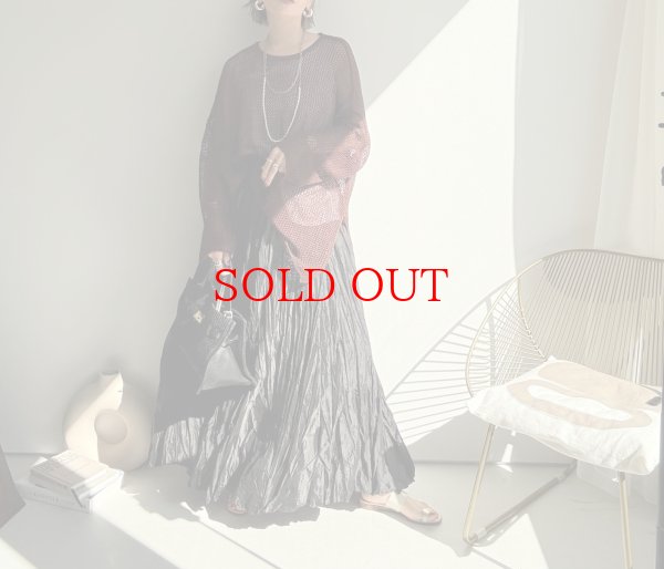 画像10: ●メーカー在庫限り●短期掲載【8/27 LIVEアイテム】サイドスリットメッシュプルオーバー (10)