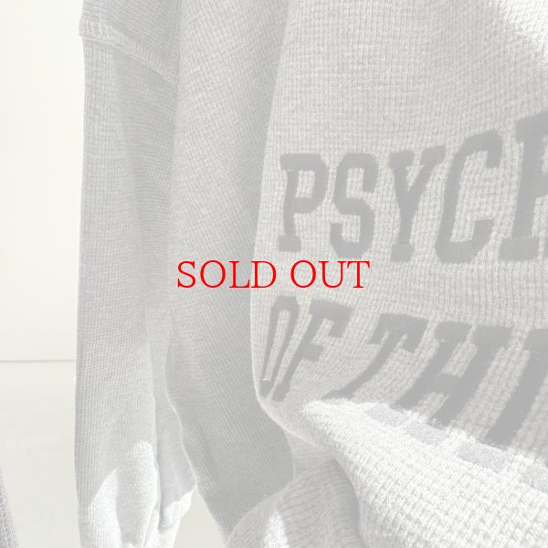 画像3: ●ワッフル素材が珍しい【9/6 LIVEアイテム】サーマルロゴプルオーバー (3)