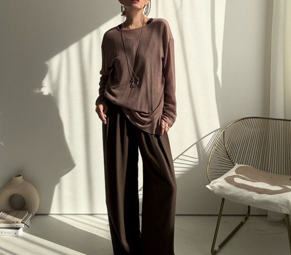 画像2: ●前後2WAY【9/3 LIVEアイテム】2WAY楊柳カーデトップス (2)