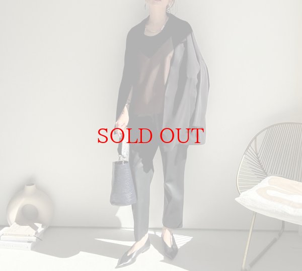 画像7: ●メーカー在庫限り●期間限定掲載【9/3 LIVEアイテム】前後2WAYフェイクレザービスチェ（予約/9-10） (7)