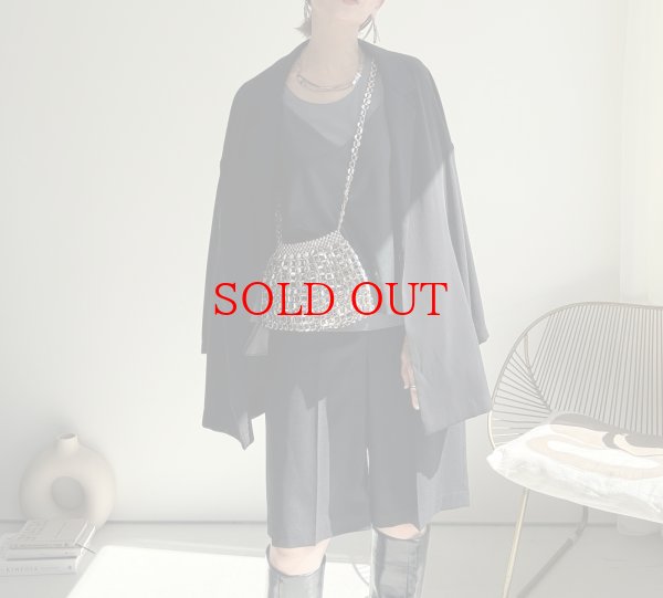 画像4: ●メーカー在庫限り●期間限定掲載【9/3 LIVEアイテム】前後2WAYフェイクレザービスチェ（予約/9-10） (4)