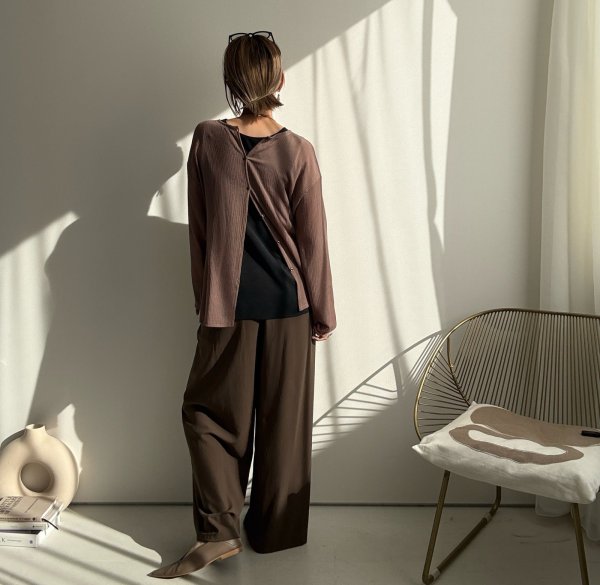 画像5: ●前後2WAY【9/3 LIVEアイテム】2WAY楊柳カーデトップス (5)