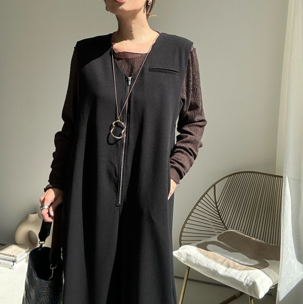 画像8: ●メーカー在庫限り●期間限定掲載【9/6 LIVEアイテム】4段階でフリーカットできちゃう◎ジップデザインオールインワン（メーカー確認後取り寄せ） (8)