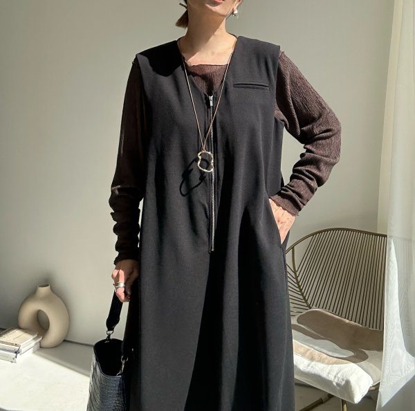 画像7: ●メーカー在庫限り●期間限定掲載【9/6 LIVEアイテム】4段階でフリーカットできちゃう◎ジップデザインオールインワン（メーカー確認後取り寄せ） (7)