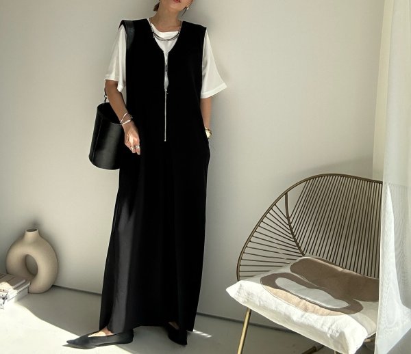 画像10: ●メーカー在庫限り●期間限定掲載【9/6 LIVEアイテム】4段階でフリーカットできちゃう◎ジップデザインオールインワン（メーカー確認後取り寄せ） (10)