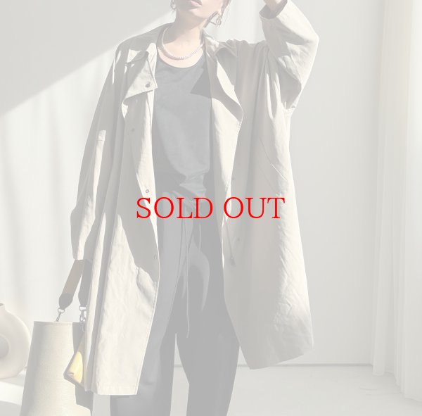 画像1: ●最終在庫●めちゃくちゃ素敵なシルエット【9/23 LIVEご紹介アイテム】オーバードルマンBIGコート (1)