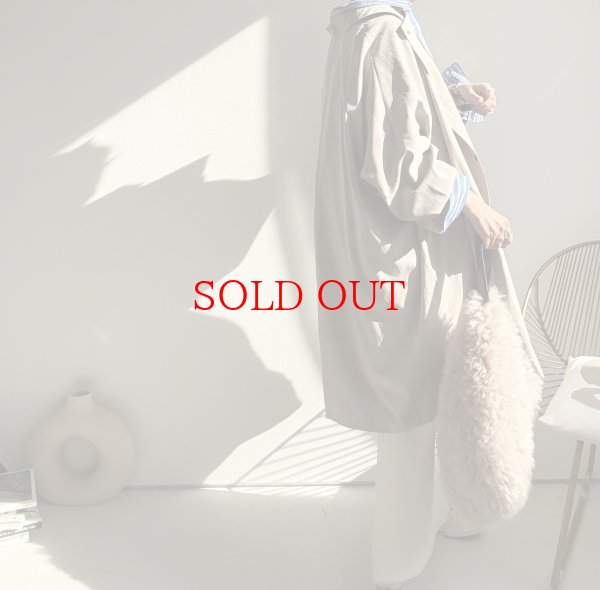 画像7: ●最終在庫●めちゃくちゃ素敵なシルエット【9/23 LIVEご紹介アイテム】オーバードルマンBIGコート (7)