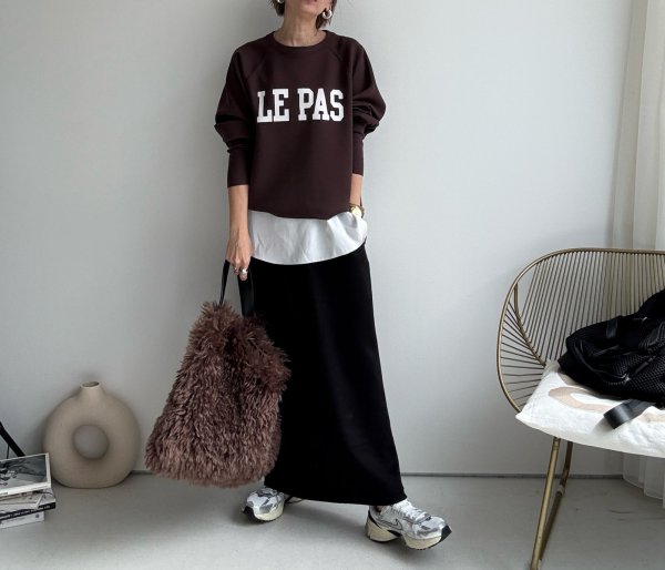 画像6: ●【9/23 LIVEご紹介アイテム】スエットライクロゴプルオーバー (6)