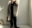 画像2: ●最終在庫●めちゃくちゃ素敵なシルエット【9/23 LIVEご紹介アイテム】オーバードルマンBIGコート (2)
