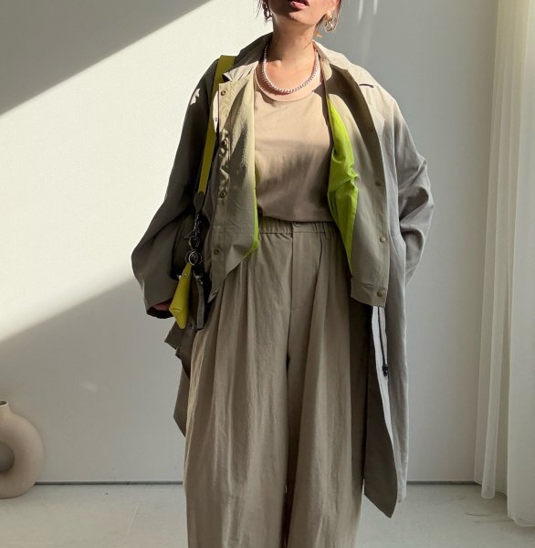 画像3: ●裏配色が可愛い!!【9/23 LIVEご紹介アイテム】裏配色コクーンベスト (3)