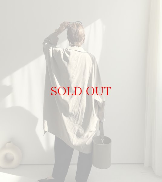 画像5: ●最終在庫●めちゃくちゃ素敵なシルエット【9/23 LIVEご紹介アイテム】オーバードルマンBIGコート (5)