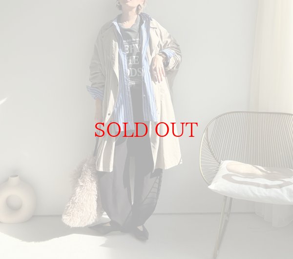 画像9: ●最終在庫●めちゃくちゃ素敵なシルエット【9/23 LIVEご紹介アイテム】オーバードルマンBIGコート (9)