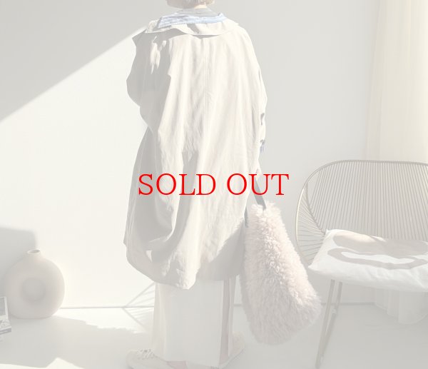 画像6: ●最終在庫●めちゃくちゃ素敵なシルエット【9/23 LIVEご紹介アイテム】オーバードルマンBIGコート (6)