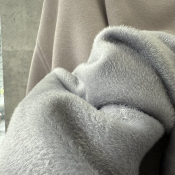 画像4: ●生産枠限り●期間限定掲載●【9/29 LIVEご紹介アイテム】裏毛布前後ロゴスエット（予約/11） (4)