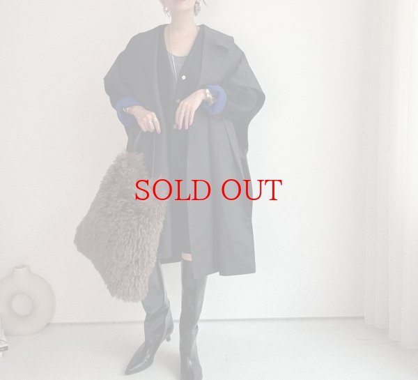 画像10: ◎SPECIAL PRICE◎期間限定●特別プライス●在庫限り●【10/2 LIVEご紹介アイテム】Wフェイス配色ウールカーデジャケット (10)