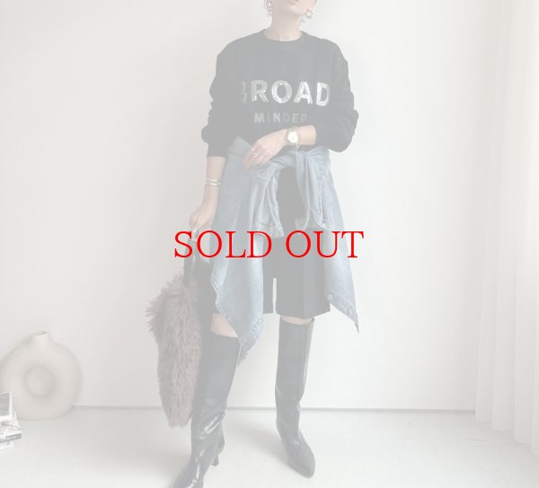 画像9: ●【10/2 LIVEご紹介アイテム】スパンコールロゴスエット (9)