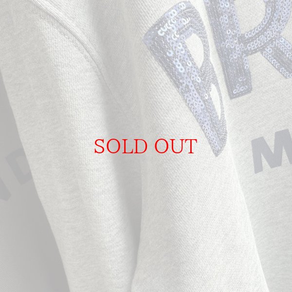 画像3: ●【10/2 LIVEご紹介アイテム】スパンコールロゴスエット (3)