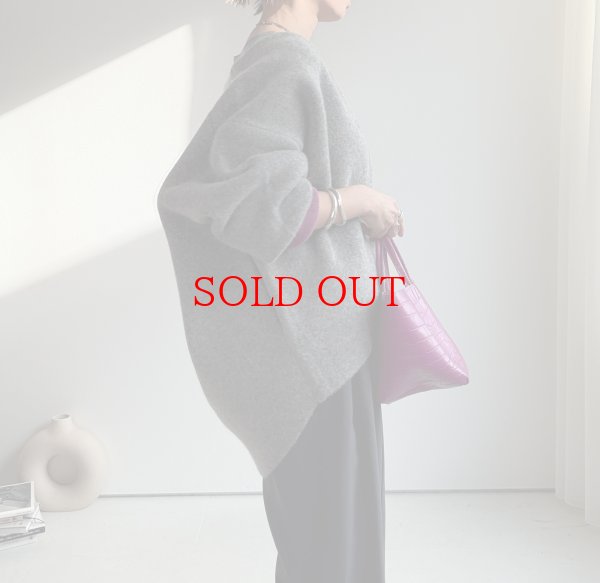 画像13: ◎SPECIAL PRICE◎期間限定●特別プライス●在庫限り●【10/2 LIVEご紹介アイテム】Wフェイス配色ウールカーデジャケット (13)