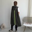 画像12: ●数量限定●オリジナル●ネオンラインが隠せる2WAY仕様【10/6 LIVEご紹介アイテム】ネオンラインフードジレ (12)