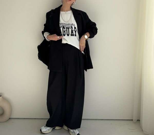 画像3: ●セットアップ可能【10/14 LIVEアイテム】テーラードオーバージャケット (3)