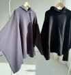 画像1: ●形が可愛いゆったりシルエット【10/14 LIVEアイテム】オーバーシルエットドルマンニットフーディ (1)