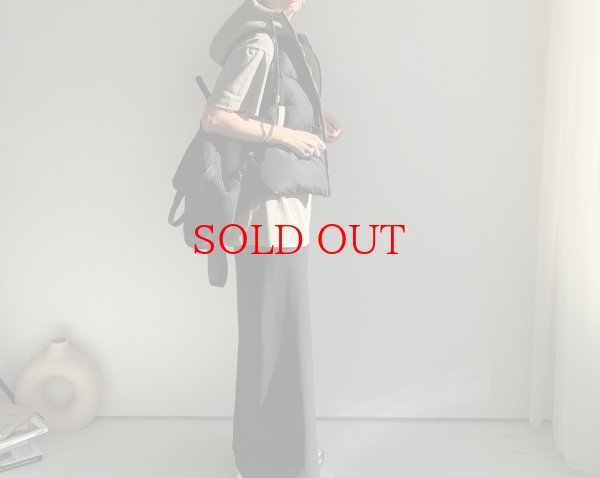 画像9: ●在庫限り●期間限定掲載●【10/14 LIVEご紹介アイテム】異素材ドッキングボンディングダウンベスト（メーカー確認後お取り寄せ） (9)