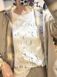 画像5: ●期間限定●ご予約10倍ポイント対象●【10/20 LIVEアイテム】殴り書きロゴT（予約/2） (5)