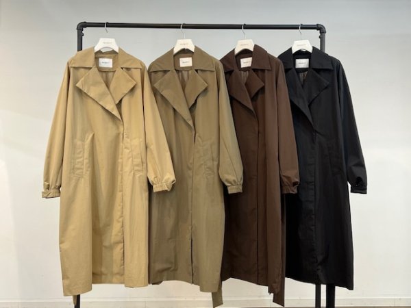 画像4: ●メーカー在庫限り●【3/31 LIVEアイテム】撥水トレンチライクコート (4)