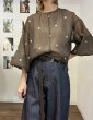 画像1: ●期間限定●ご予約10倍ポイント対象●【10/20 LIVEアイテム】ドットシアートップス（予約/1-2） (1)
