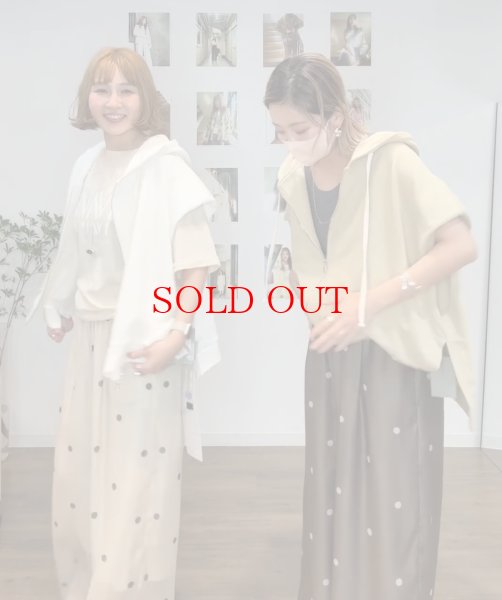 画像1: ●メーカー在庫限り●【3/31 LIVEアイテム】ショルダーデザインジップフーディ (1)