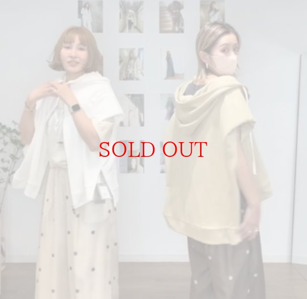 画像11: ●メーカー在庫限り●【3/31 LIVEアイテム】ショルダーデザインジップフーディ (11)