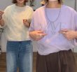 画像1: ●期間限定●ご予約10倍ポイント対象●【10/20 LIVEアイテム】レイヤードシアートップス（予約/2） (1)