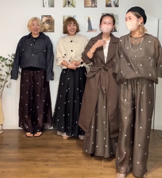 画像7: ●メーカー在庫限り●【3/31 LIVEアイテム】ドットシアーパンツ (7)