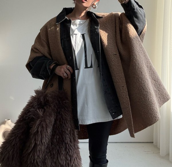 画像8: ●最終販売‼︎●Gジャンが中綿アウターに!!【10/23 LIVEアイテム】中綿デニムジャケット (8)