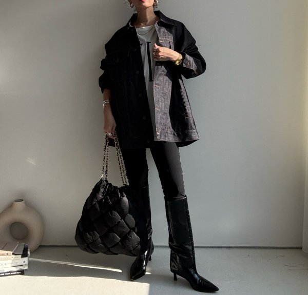 画像7: ●最終販売‼︎●Gジャンが中綿アウターに!!【10/23 LIVEアイテム】中綿デニムジャケット (7)