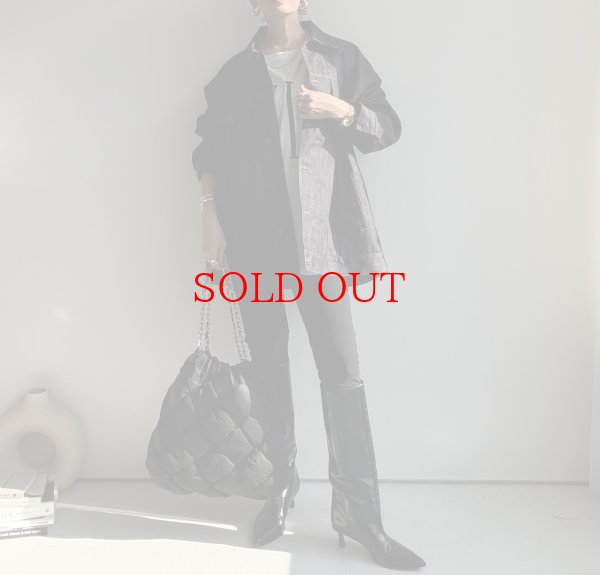 画像7: ●最終販売‼︎●Gジャンが中綿アウターに!!【10/23 LIVEアイテム】中綿デニムジャケット (7)