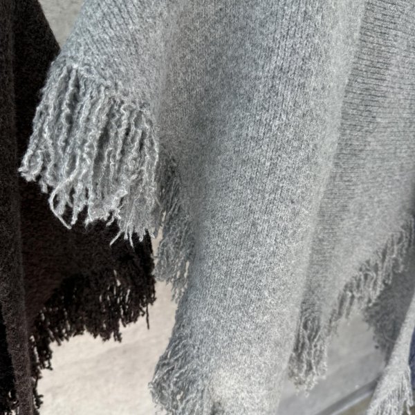 画像2: ●期間限定●ご予約5倍ポイント対象●【10/27 LIVEアイテム】三角フリンジストール(予約/11-12) (2)