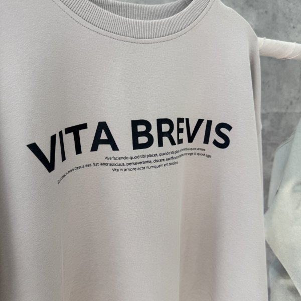 画像2: ●期間限定●ご予約10倍ポイント対象●【10/27 LIVEアイテム】ソフトポンチ素材でしっとりもっちり着心地◎インしないでいい丈◎ポンチロゴプルオーバー(予約/2) (2)