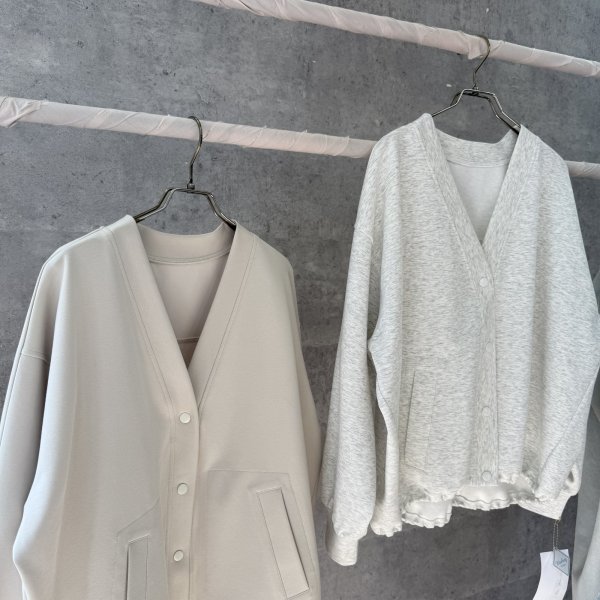 画像2: ●期間限定●ご予約10倍ポイント対象●【10/27 LIVEアイテム】ノーカラーカーデジャケット(予約/2) (2)