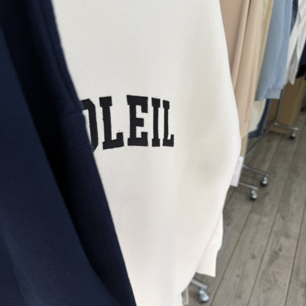 画像2: ●メーカー在庫限り●【10/27 LIVEアイテム】刺繍ロゴオーバーニット(メーカー確認後お取り寄せ) (2)