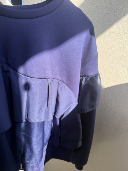 画像4: ●期間限定●ご予約5倍ポイント対象●【10/30 LIVEアイテム】シアーフリルレイヤードプルオーバー(予約/12) (4)