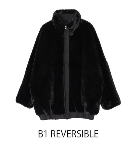 画像4: ●期間限定●ご予約5倍ポイント対象●【10/30 LIVEアイテム】リバーシブルファージャケット(予約/12) (4)