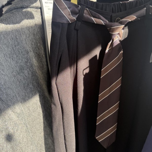 画像3: ●期間限定●ご予約5倍ポイント対象●【10/30 LIVEアイテム】ネクタイベルトデザインワイドパンツ(予約/12) (3)