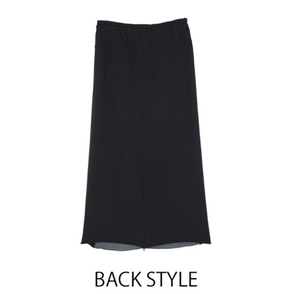 画像2: ●期間限定●ご予約5倍ポイント対象●【10/30 LIVEアイテム】デニム×スエットドッキングスカート(予約/12) (2)