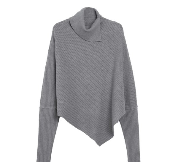 画像2: ●メーカー在庫限り●【10/30 LIVEアイテム】アシメデザイン変形ニット(メーカー確認後お取り寄せ) (2)