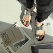 画像3: ●奇跡在庫のみ【6/9LIVEアイテム】メタルプレートトングサンダル (3)