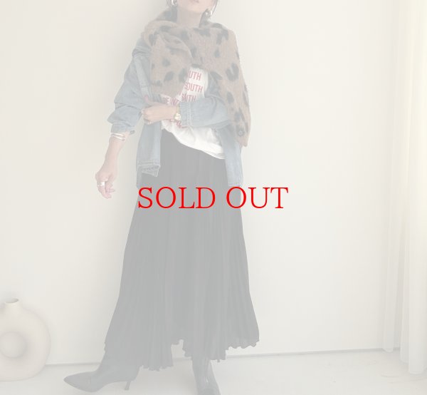 画像17: ●大人気！再々再々再生産決定‼︎●数量限定●【11/7 LIVEご紹介アイテム】前後2WAYレオパードシャギーニットカーディガン（予約/1-2） (17)