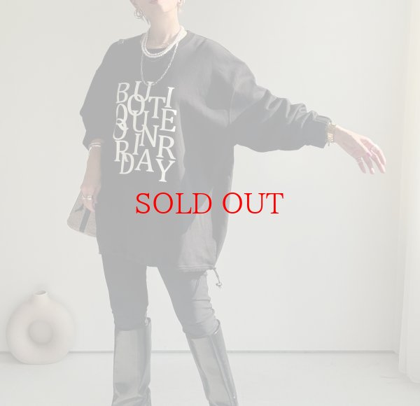 画像5: ●期間限定●数量限定●【11/7 LIVEご紹介アイテム】ランダムロゴオーバースエット（予約/1-2） (5)