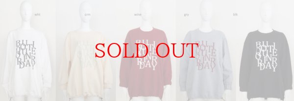 画像8: ●期間限定●数量限定●【11/7 LIVEご紹介アイテム】ランダムロゴオーバースエット（予約/1-2） (8)